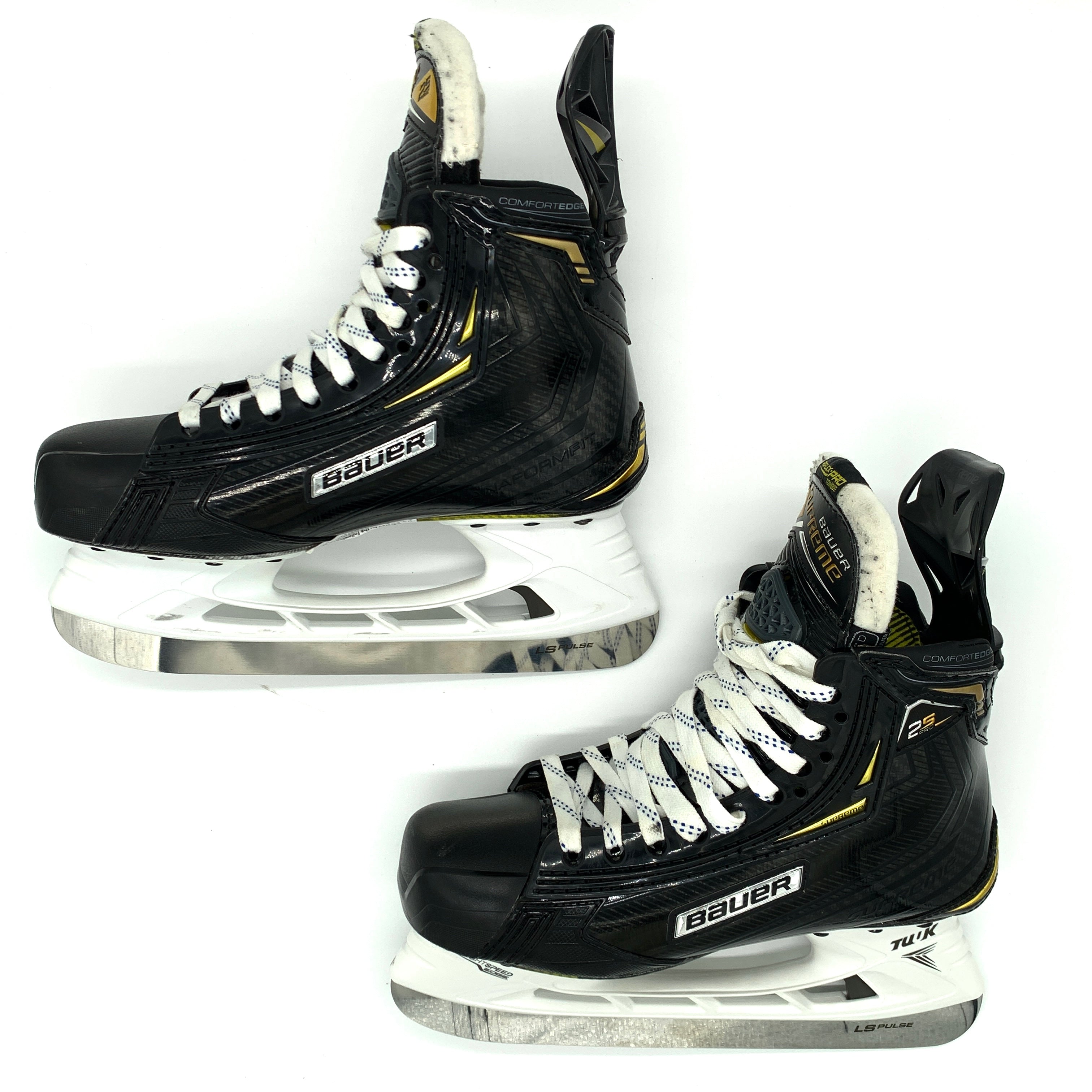 Bauer Supreme 2S Pro - Patins de hockey Pro Stock - Taille 5D